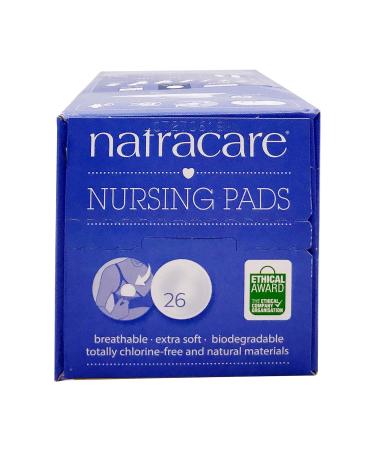 NATRACARE Nursing Pads 26 CT - Comfortable and Absorbent Nursing Pads for Breastfeeding Moms - Buy Online on GoSupps.com