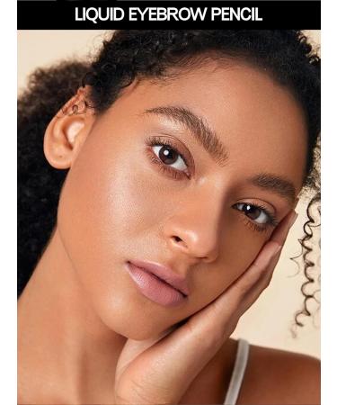 Buy Ultra-Fine Liquid Eyebrow Pencil & Eyeliner - Waterproof Longwearing Smudge-Proof - #03 Light Brown - International Shipping Available - Buy Online on GoSupps.com