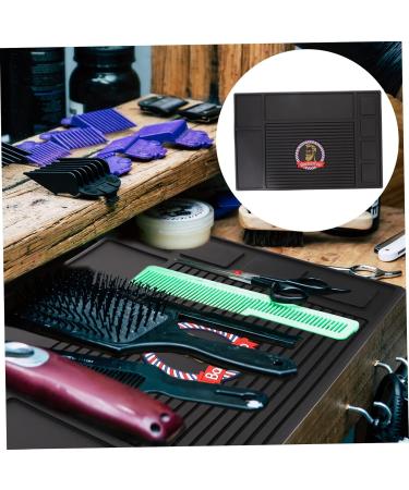NUSITOU Hairdressing Tool Pad Clippers Mat Barber Supplies Hairdresser Tools Hairdressing Mat Hairdressing Tool Mat Hair Trimmers Pad Barber Pad Station Mat Anti-Skid Mat Barber Mat - Buy Online on GoSupps.com