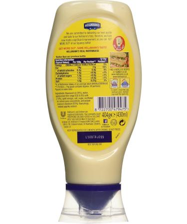Hellmanns Real Squeezy Mayonnaise - 430ml - Buy Online on GoSupps.com