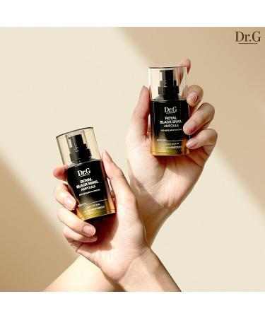 Buy Dr.G Royal Black Snail Ampoule 30ml - Best Anti-Aging Serum for Glowing Skin | International Shipping Available - Buy Online on GoSupps.com