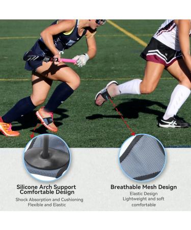 Shop MHBH Arch Support for Plantar Fasciitis Relief | Unisex Breathable Orthotic Inserts & Adjustable Gel Pads for Flat Feet - Buy Online on GoSupps.com