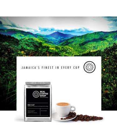 Authentic Jamaican Red Cap Coffee Blend | Medium Roast Pure Jamaica Blue Mountain & Arabica Beans | Exotic Aroma & Rich Flavor - Buy Online on GoSupps.com