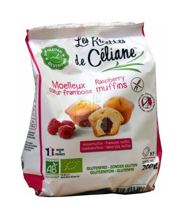 Les Recettes de C liane Mini Muffins Framboise 200g Bio / Vegan