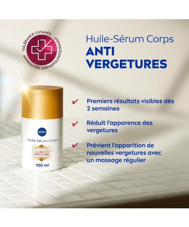 NIVEA Luminous630 Anti-Stretch Marks Body Oil (1 x 100 ml) Anti-Spot Body Care 48 Hour Hydration Reducer Stretch Marks Women's Care for All Skin Types - Buy Online on GoSupps.com