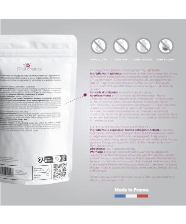 DIETI NATURA - Melanin - Sun Preparer - Radiant & Hydrated Skin - GMO & Gluten Free - Tan Treatment - Made in France - 90 Capsules - Buy Online on GoSupps.com