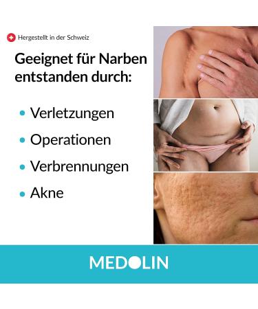Medolin Scar Ointment - Reduce Scar Visibility | Certified EU Scar Angel | Easy Application 19g - Buy Online on GoSupps.com