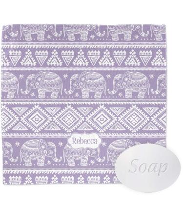 YouCustomizeIt Personalized Baby Elephant Washcloth