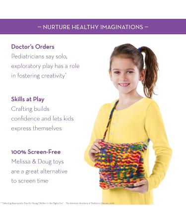 Melissa & Doug Wooden Multi-Craft Weaving Loom - Extra-Large Frame - 22.75 x 16.5 inches - Buy Online on GoSupps.com