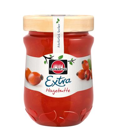 Schwartau Extra Rosehip jam pack of 8 (8 x 340 g)