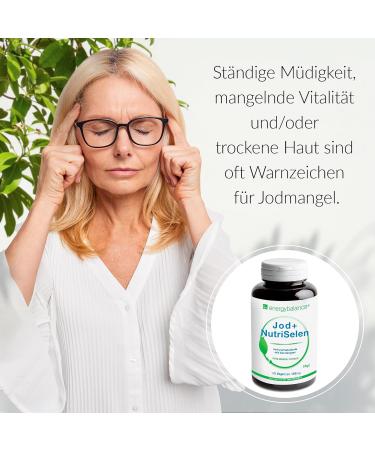 Energy Balance Iodine + Nutriselen - Thyroid Support Complex Capsules | Vegan Gluten-Free 120 Vegecaps - Boost Thyroid Health Naturally - Buy Online on GoSupps.com