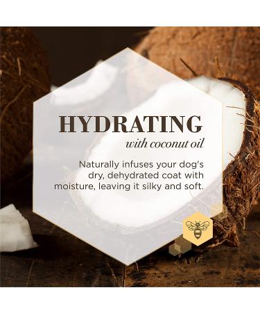 Burt's Bees Dog Shampoo with Coconut Oil | Hydrating Care Plus+ 16 fl oz - Buy Online on GoSupps.com