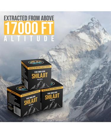 ReHerbify Shilajit Supplement - 0.52 OZ | Authentic Himalayan Organic Resin with Fulvic & Humic Acid | Lab Tested Ayurvedic Formula - Buy Online on GoSupps.com