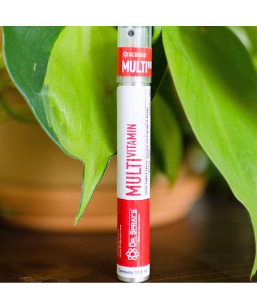 Dr. Spray's Multi-Vitamin (30-Day Supply) Women and Men Great Tasting Fast-Acting Vegetarian Non-GMO 100% DV Vitamin B12 and D3 - Buy Online on GoSupps.com