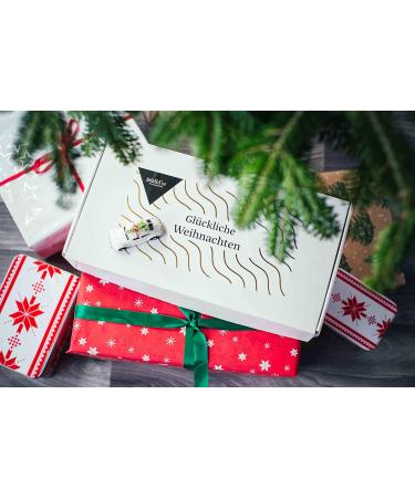 Jalall Dor Christmas Gift Box - 7 Tins Delicatessen & Chocolate | Perfect Holiday Gift for Global Shipping - Buy Online on GoSupps.com