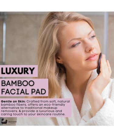 Reusable Makeup Remover Pads - Eco-Friendly Bamboo Cotton Soft & Washable Set of 12 - Buy Online on GoSupps.com