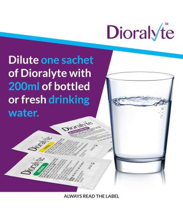 Dioralyte Natural - Fast & Effective Treatment for Dehydration - 6 Sachets - Buy Online on GoSupps.com