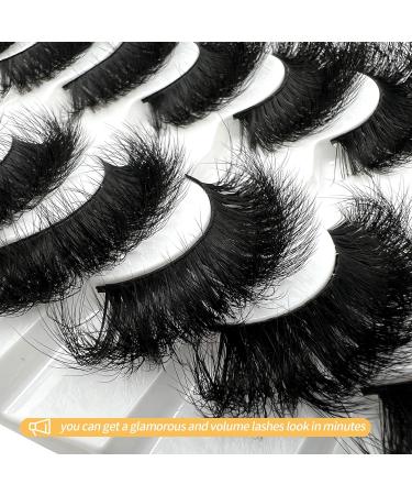 Shop Fluffy 3D Mink Lashes | 20/25mm Dramatic Cat Eye Strip Lashes for a Natural Look - Buy Online on GoSupps.com