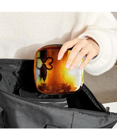 Black Swan Heart Shape Period Storage Bag | GIAPB Period Pouch & Travel Makeup Bag - Buy Online on GoSupps.com