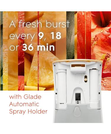 Glade Automatic Spray Refill Hawaiian Breeze 6.2 Oz 3 Count - Home and Bathroom Air Freshener - Buy Online on GoSupps.com