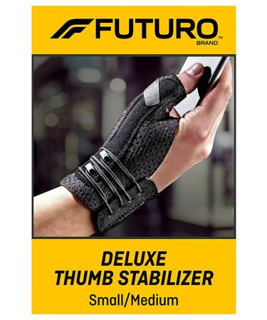 Futuro Deluxe Thumb Stabilizer Small/Medium Black - 70005121614 - Buy Online on GoSupps.com