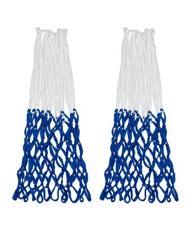 Sanung Basketball Net, Wear-Resistant Polyester Basketball Net Replacement for Home Use, Fits Standard Size Basketball Hoop, Lightweight 12 Loops Basketball Hoop Net, Easy to Setup, Set of 2 - Buy Online on GoSupps.com