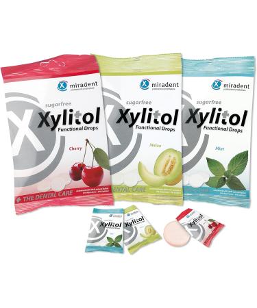Buy Xylitol Functional Drops Melon 60G - Sugar-Free Natural Sweetener for Health | International Shipping Available - Buy Online on GoSupps.com