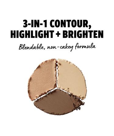 NYX 3 Steps to Sculpt Face Contour Palette - Light | Professional Makeup - Buy Online on GoSupps.com