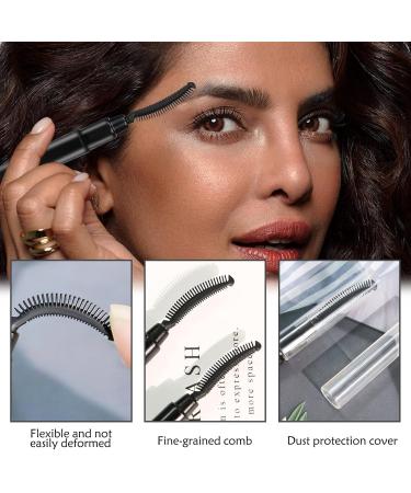 6-Piece Eyelash Combs Set | Eyelash Definer & Separator with Mascara Bar | Black Eyebrow Brush & Cutting Tools for Perfect Lash Separation - Buy Online on GoSupps.com