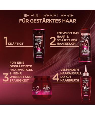 L'Or al Paris Elvital Serum | Anti-Hair Loss Treatment for Weak & Brittle Hair | 1.5% Aminexil Caffeine Arginine | 3 Pack (102 ml) - Buy Online on GoSupps.com