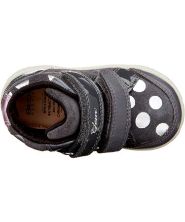 Geox Baby Girls B New Flick F Trainers 8.5 UK Child - Grey Dk Grey C9002 - Buy Online on GoSupps.com