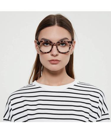 Madison Avenue Grey Demi Blue Light Blocking Glasses for Women - Stylish Oversized Computer Eyeglasses with Anti-Eyestrain & UV Protection - Buy Online on GoSupps.com