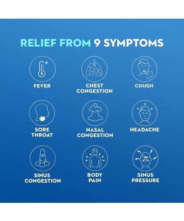 Mucinex Fast-Max Maximum Strength All-In-One Cold & Flu Relief - 9oz Bottle - Buy Online on GoSupps.com