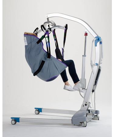 Patient Aid Divided Leg Padded Universal Sling with Head Support - Size Medium (450lb Capacity) - Buy Online on GoSupps.com