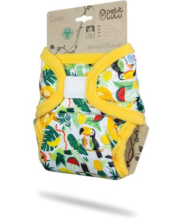 Petit Lulu XL Overpants for Cloth Diapers (12-17 kg) - Velcro Chilling Sloth | International Shipping Available - Buy Online on GoSupps.com