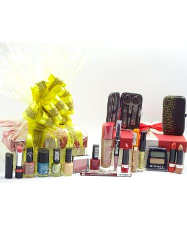 Rimmel London Make Up Bundle Gift Box Hamper Manicure Tool Set