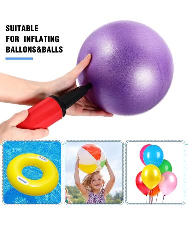 Exercise Ball Pump Set with Plug Removers and Air Plugs - Inflator for Fitness, Yoga, Pilates - Buy Online on GoSupps.com