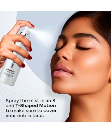 Ultime Pro Makeup Fixer - Long Lasting Setting Spray & Hydrating Facial Mist with Hyaluronic Acid | Lightweight & Non-Sticky | 3.38 Fl Oz (100ml) - Shop Now - Buy Online on GoSupps.com