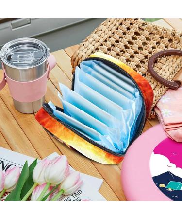 Cool Fire-Dead Head Design: Portable Women's Menstrual Cup Storage Bag - Ideal for Teens & Women - Buy Online on GoSupps.com