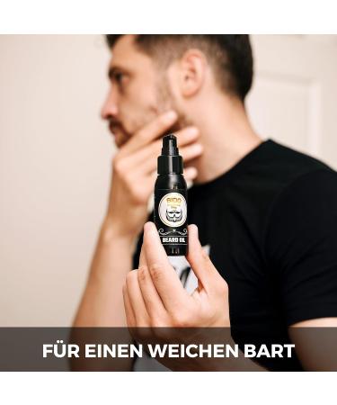 Sido Barber Beard Oil for Men | Argan Oil & Vitamin E - 60ml Citrus Fragrance | Optimal Beard Growth & Styling Care - Buy Online on GoSupps.com