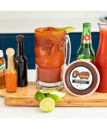 Cheilitas Chamoy Mexican Rim Candy Dip Paste 8 oz - Hand Crafted for Drinks, Cocktails, Micheladas, Beer | Original Flavor - 8 Fl Oz - Buy Online on GoSupps.com