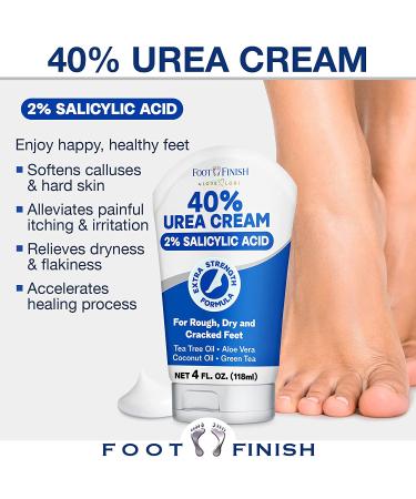 LOVE LORI Urea Cream 40% for Cracked Heel Repair (4oz) - Intensive Foot Repair & Callus Remover - Hydrating Foot Lotion - Buy Online on GoSupps.com