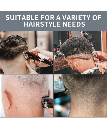Yinke for Wahl Clipper Guards Set 10 12 14 16 18 20 Extra Long Hair Clipper Guards with Metal Clip 6 Cutting Lengths 1.25/1.5/1.75/2/2.25/2.5 inch Fits Most Cordless/Cord Wahl Clippers (Gray) - Buy Online on GoSupps.com