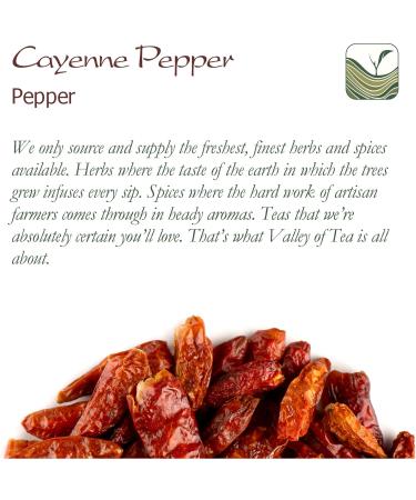 Organic Cayenne Pepper Whole Spice - Hot and Spicy - Dried Red Peppers 700g - Buy Online on GoSupps.com