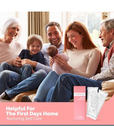 Popped Reusable Hot & Cold Packs - Postpartum Perineal Ice Pack for Pain Relief - 2 Gel Packs for Hemorrhoids & Cramping - Buy Online on GoSupps.com