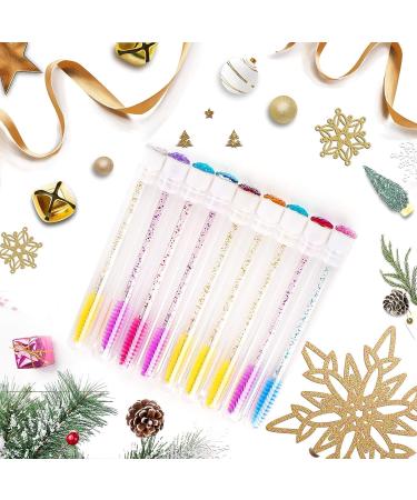i-Laesh 20 Pcs Galaxy Mix Lash Brush Set for Eyelash Extensions - Disposable Mascara Wands for Sanitary Makeup Application - Buy Online on GoSupps.com