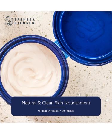 Spenser & Jensen Hydrating Lavender & Chamomile Body Butter - Gentle On All Skin Types - Moisturizing Body Lotion for Women & Men - Paraben Free - 8 Oz (Pack of 2) Lavender Chamomile 8 Ounce (Pack of 2) - Buy Online on GoSupps.com