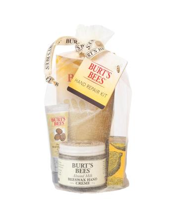 Burt's Bees Easter Basket Stuffers Classics Gifts Set 6 Products in Giftable Tin Cuticle Cream & Easter Basket Stuffers Hand Repair Gifts Set 3 Hand Creams plus Gloves - Buy Online on GoSupps.com