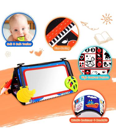 Shop Happykidsclub Baby Mirror & Montessori Toys | Crackling Fabric Book & Baby Gifts for 0-2 Years - Buy Online on GoSupps.com