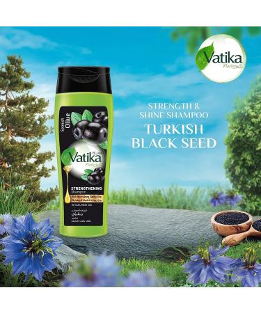 Buy Vatika Black Seed Shampoo 360ml - Nourishing Hair Care for All Hair Types International Shipping Available - Buy Online on GoSupps.com